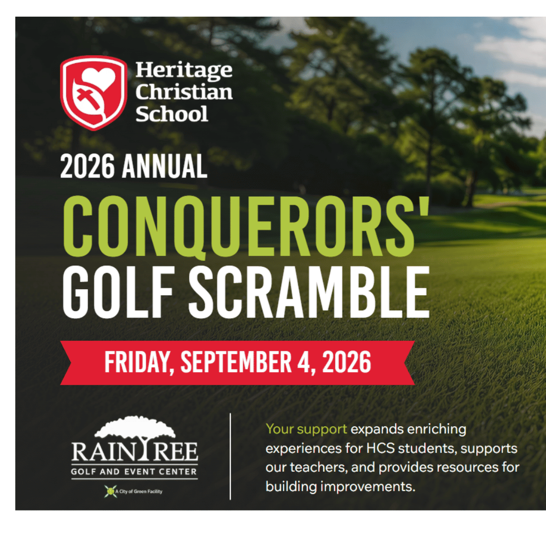 2026 CONQUERORS' GOLF SCRAMBLE - logo